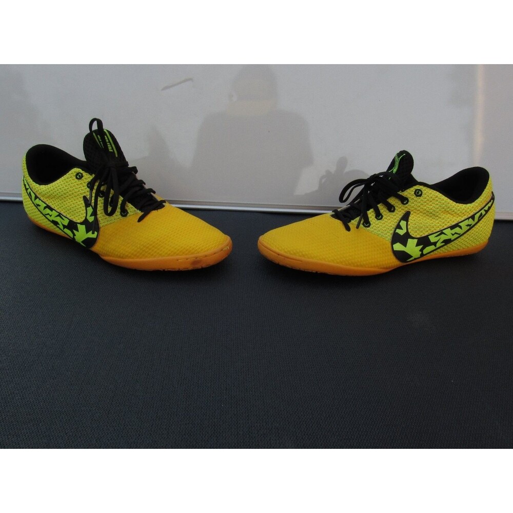Nike Elastico Superfly IC Men's 12 Volt Black Indoor Court Futsal‎ Soccer